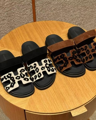 Hermes 레오파드 시프레 샌들 (Full Hand Made)