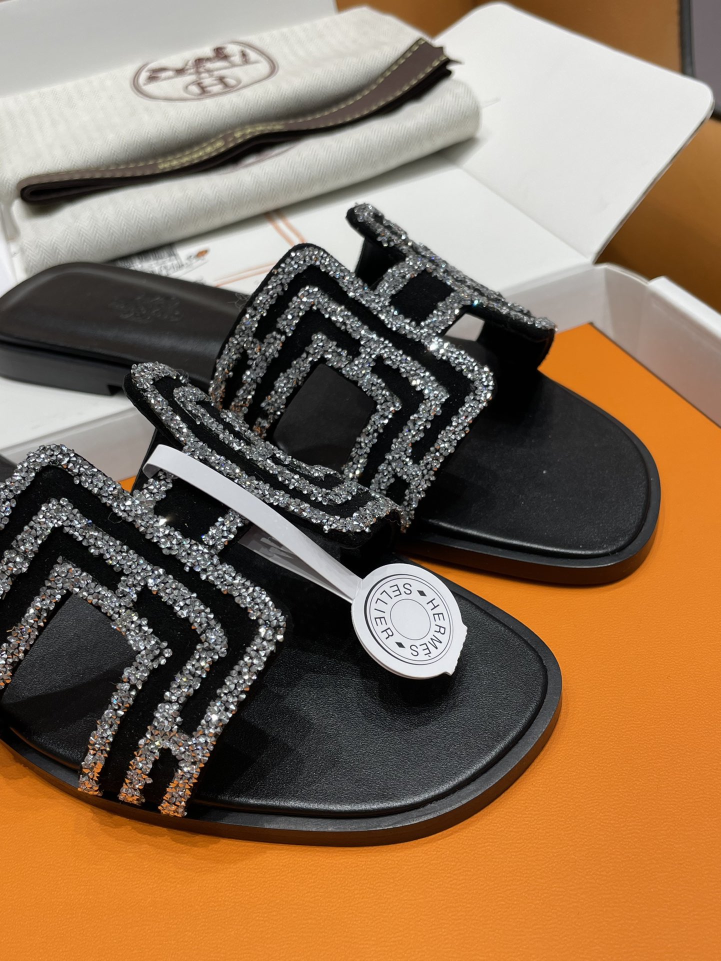 Hermes Suede Oran (Full Hand Made)
