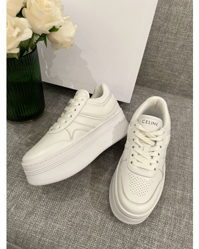 CELINE 셀린느 웨지 아웃솔 블록 스니커즈