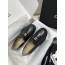 CHANEL Gold CC Loafer(+2color)