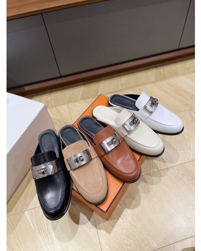 HERMES LOTA 켈리 뮬 블로퍼 (+5color)