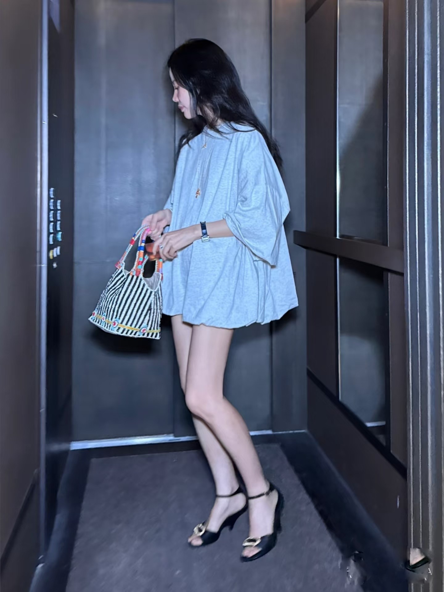 Loro Pians Strap Sandal heels