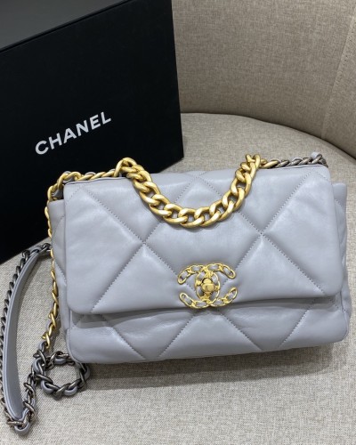 Ch 19백 라이트그레이 골드 26cm 30cm