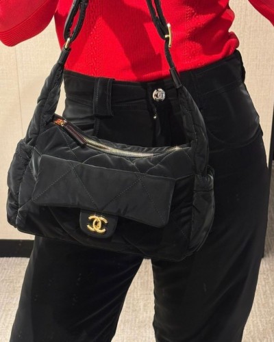 CHANEL Nylon Bowling Bag(+premium)