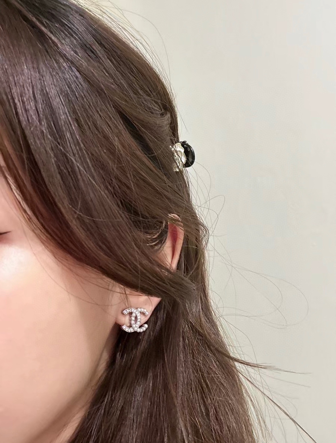 CHANEL 샤넬 cc 귀걸이