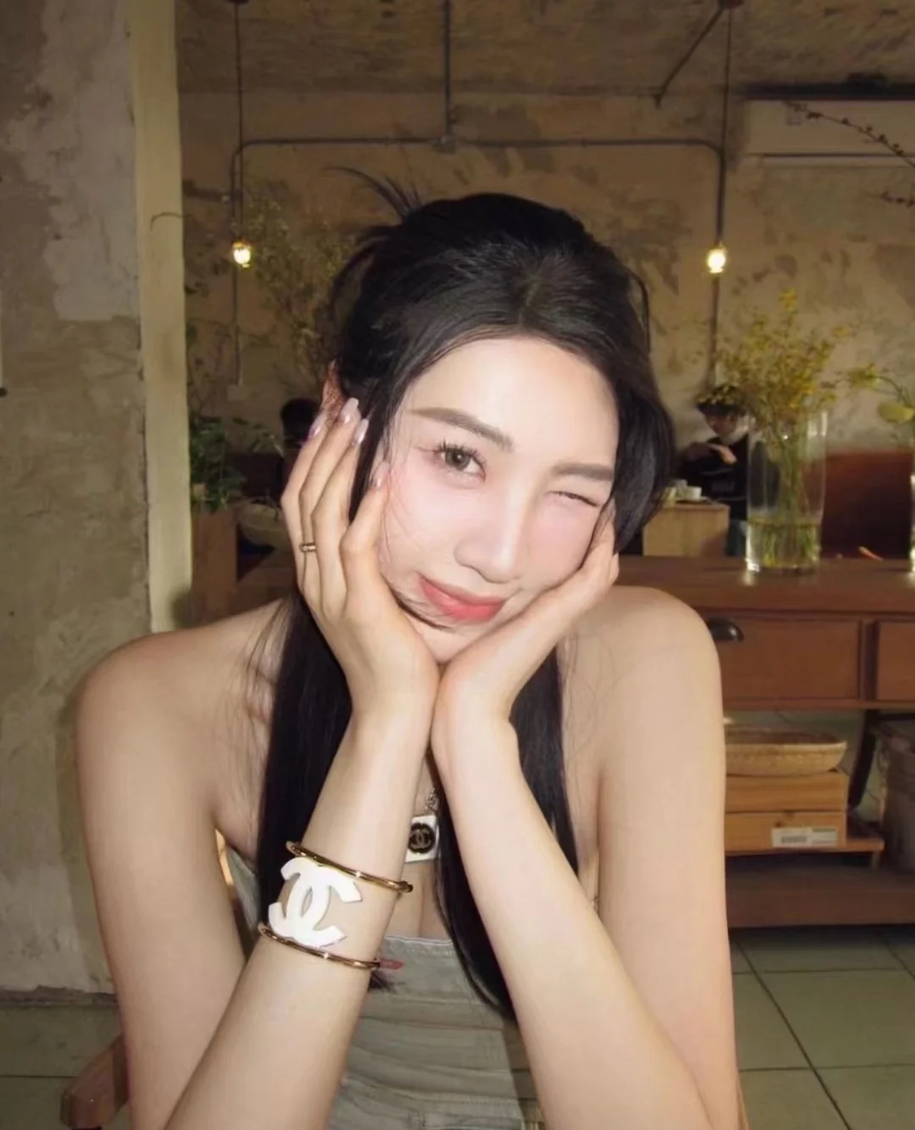 CHANEL 샤넬 cc 팔찌