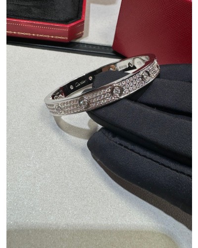 CARTIER 까르띠에 러브 팔찌 파베
