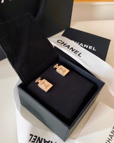 CHANEL 샤넬 향수병 귀걸이