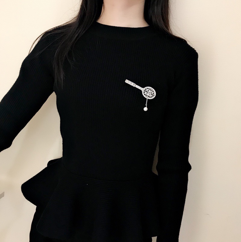 CHANEL 샤넬 테니스 브로치 