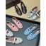 Alaia 알라이아 스웨이드 스톤 발레리나 플랫 (+3color)