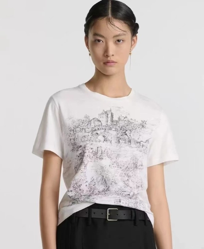 Dior 디올 프린팅 티셔츠