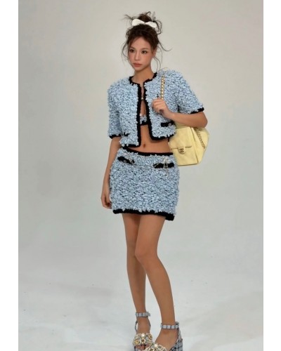 CHANEL 샤넬 jennie CC Logo 가디건자켓