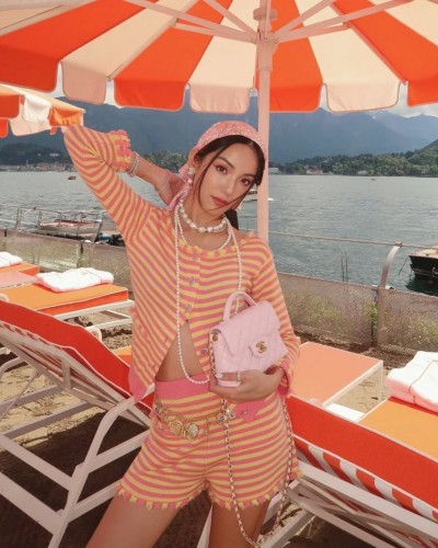 CHANEL 샤넬 캐시미어 가디건