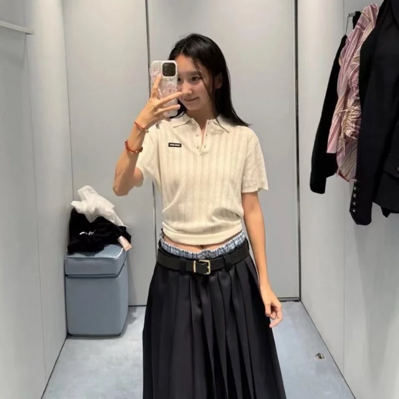Miumiu 미우미우 반팔 니트 