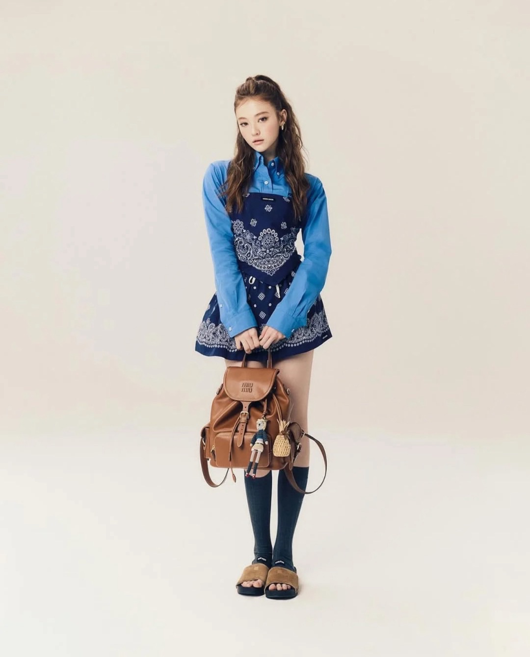 Miumiu 미우미우 페이즐리 스커트