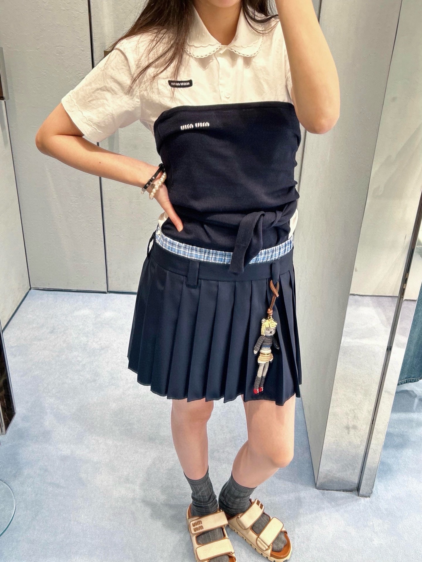Miumiu 미우미우 미니 스커트