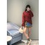 Miumiu 미우미우 스트라이프 오버 긴팔티