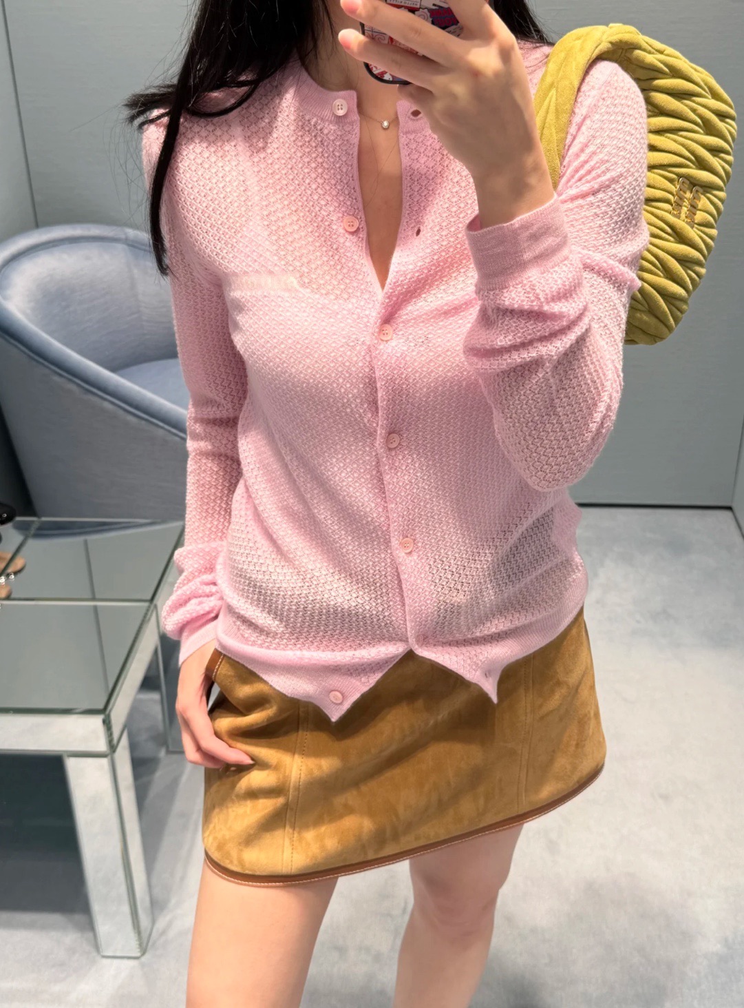 Miumiu 미우미우 캐시미어 가디건 
