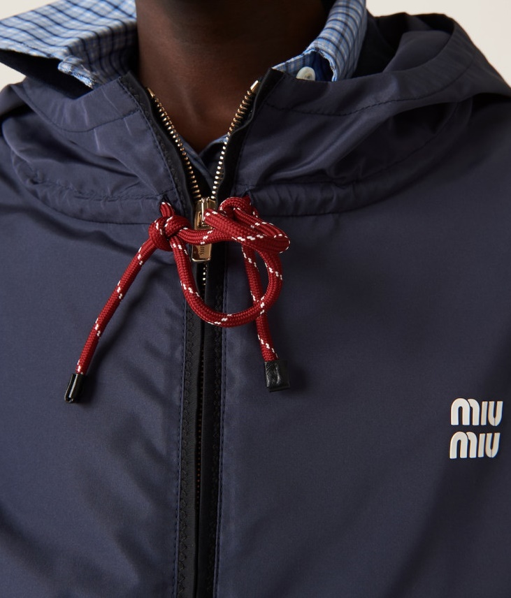 Miumiu 미우미우 바람막이 자켓 
