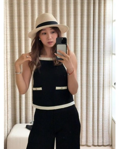 CHANEL 샤넬 니트 