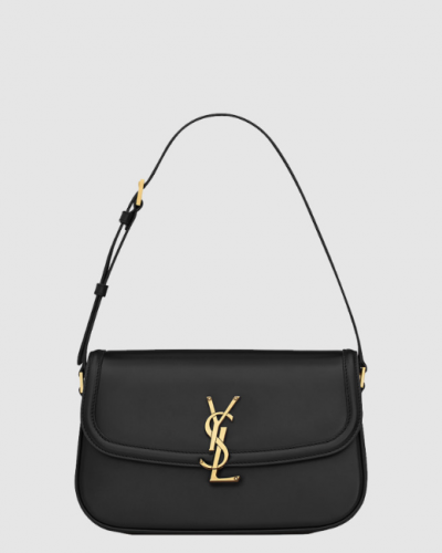 [SAINT LAURENT-생로랑] 박스 소재의 solferino 미디엄백