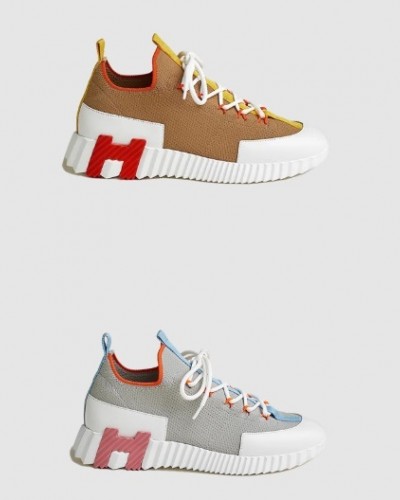 HERMES Lift 슬립온 스니커즈