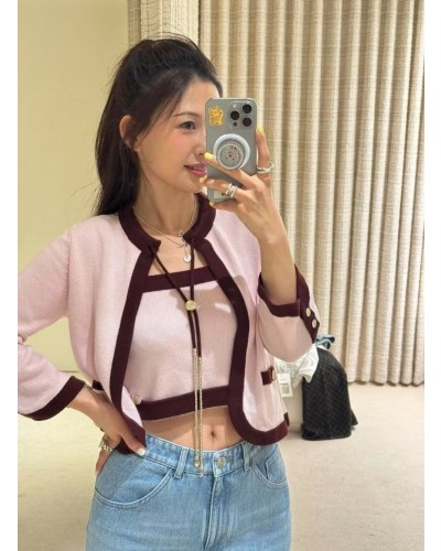 CHANEL 샤넬 캐시미어 가디건 
