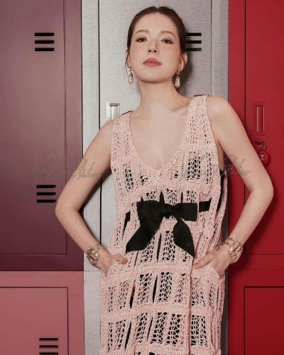CHANEL 샤넬 제니 cc 진주 귀걸이