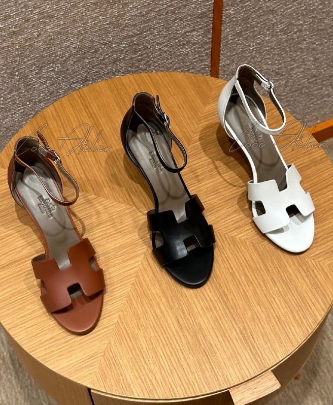HERMES 에르메스 Legend 샌들 힐(+Hand made)