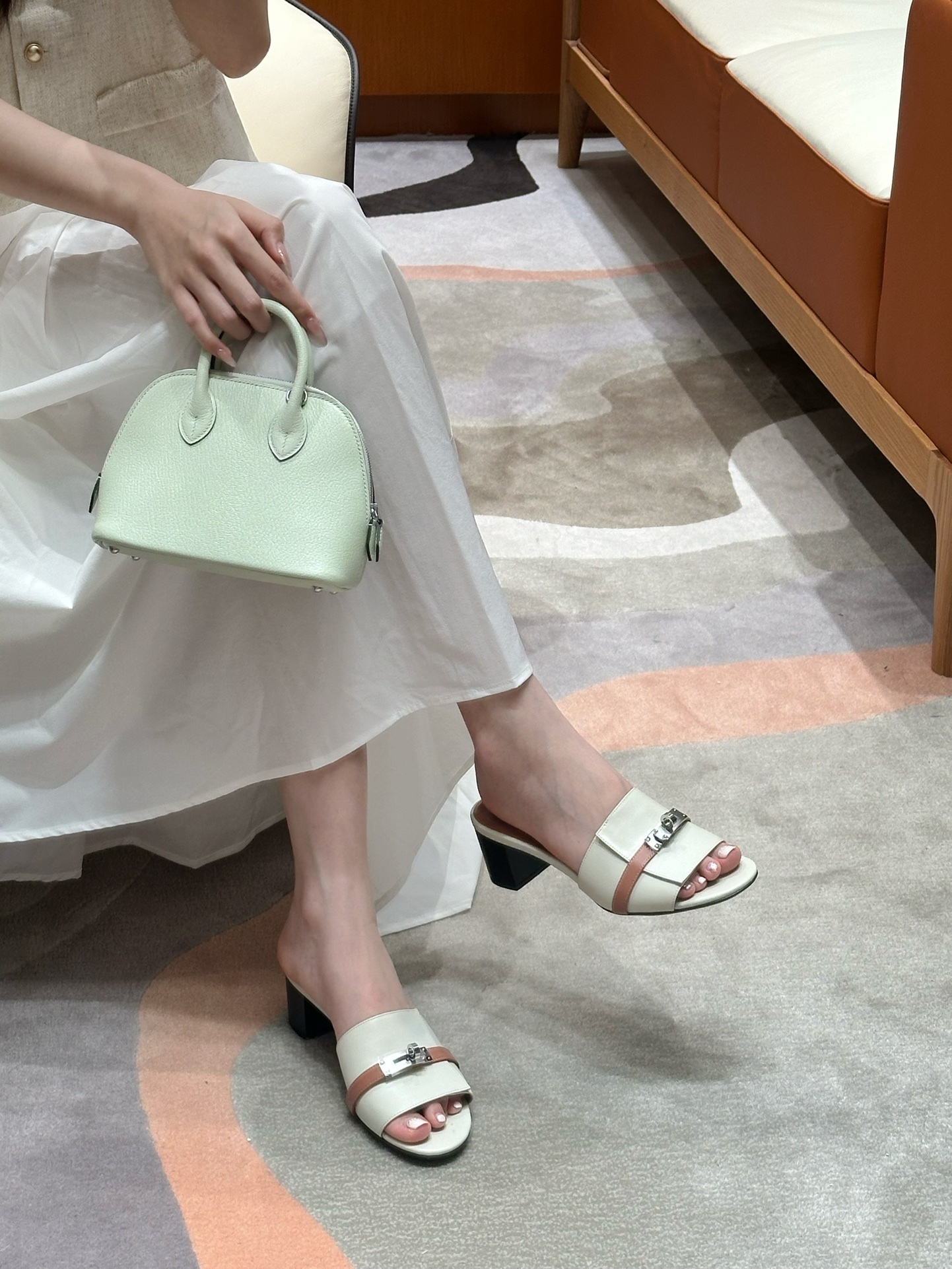 HERMES 에르메스 Kelly Gigi 50(+Hand made)