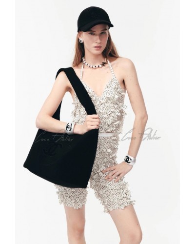 CHANEL 샤넬 cc로고 나시 & 스커트