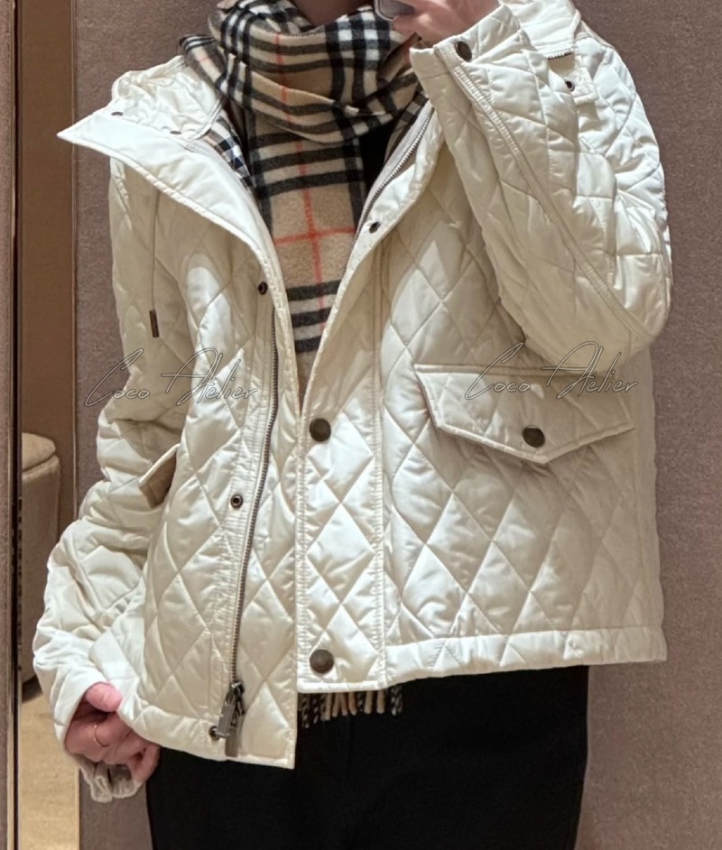 Burberry 버버리 퀼팅 후드 패딩 자켓