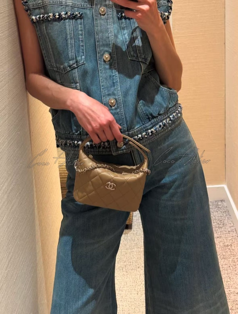 CHANEL 샤넬 데님 팬츠