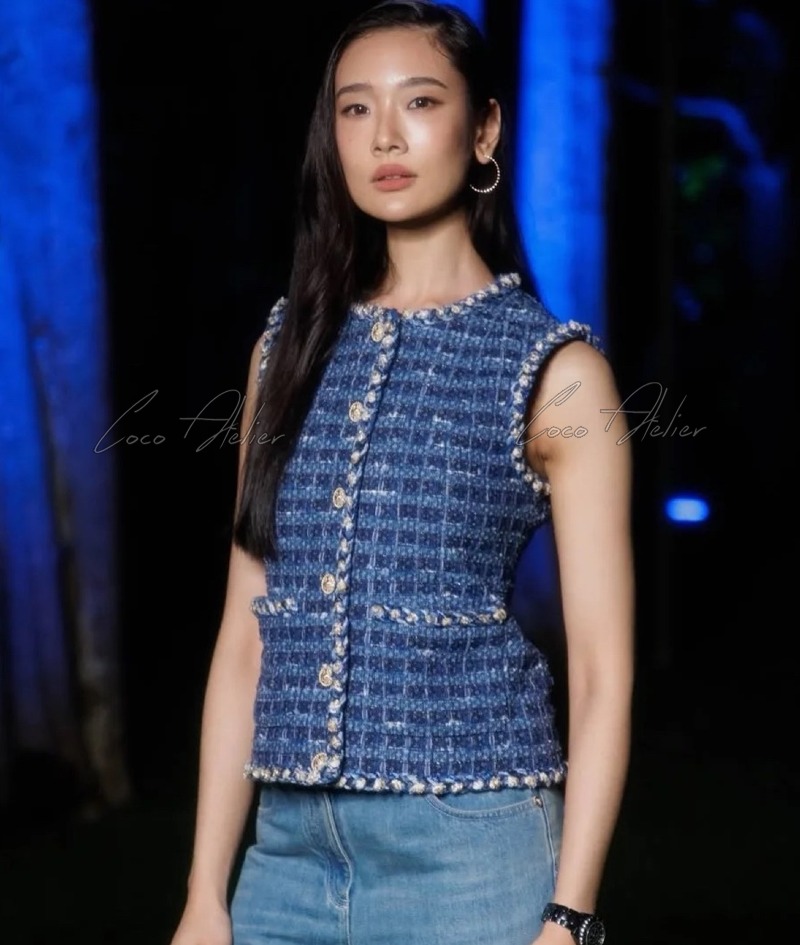 CHANEL 샤넬 트위드 자켓