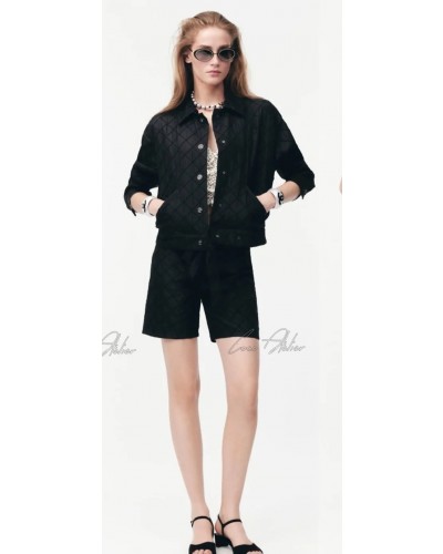 CHANEL 샤넬 퀼팅 반바지 팬츠
