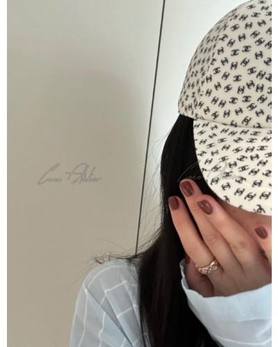 CHANEL 샤넬 cc 볼캡 모자