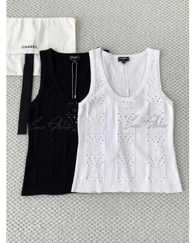 CHANEL 샤넬 펀칭 나시&티셔츠(+2type)