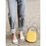 DELVAUX 델보 핀 미니 버킷백