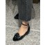 CHANEL 샤넬 까멜리아 스트랩 샌들