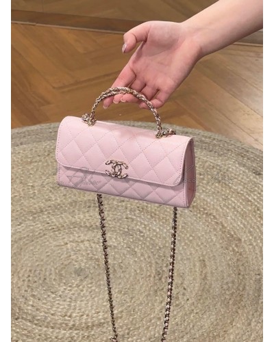 CHANEL 샤넬 탑 핸들백