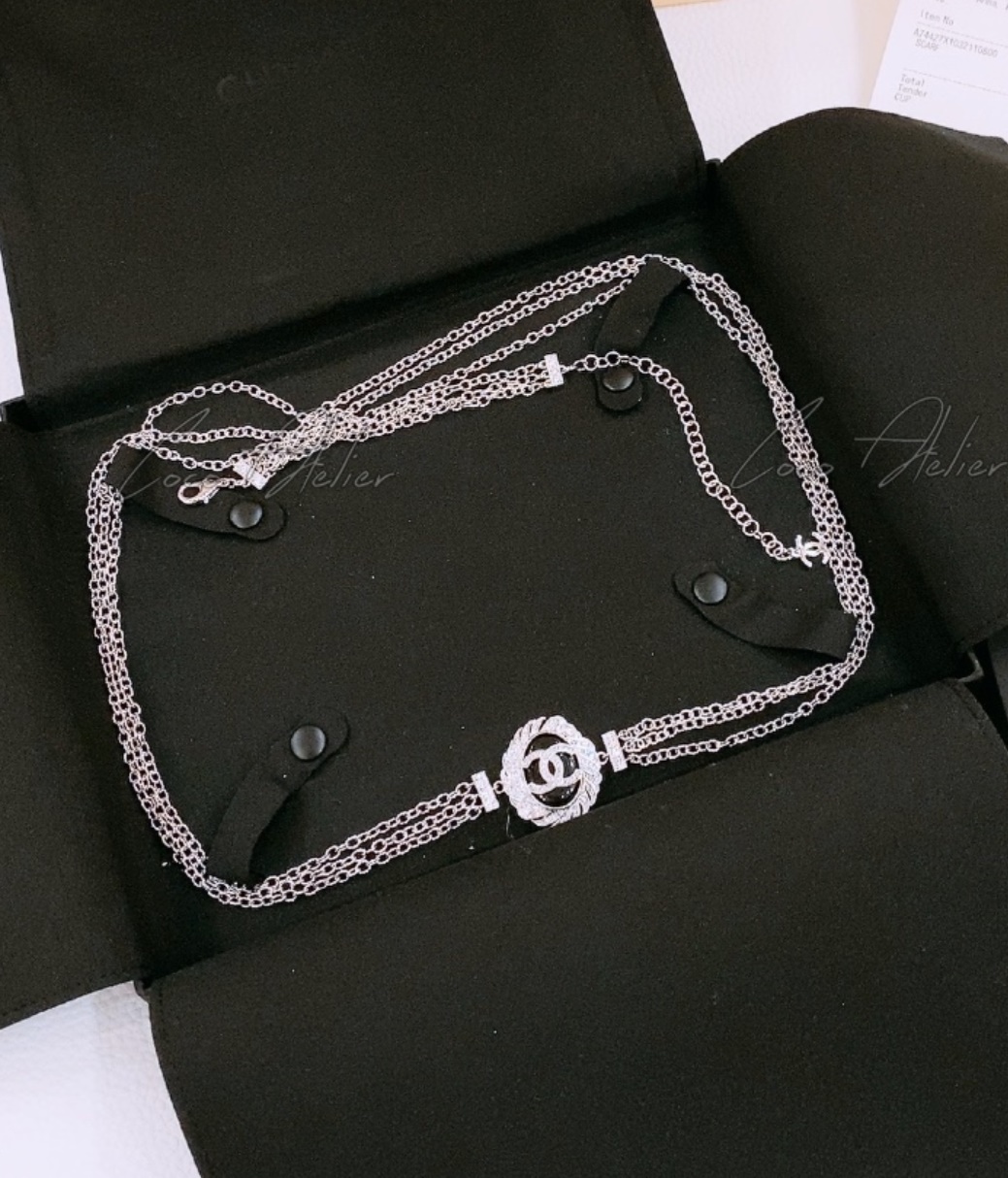 CHANEL 샤넬 cc 벨트
