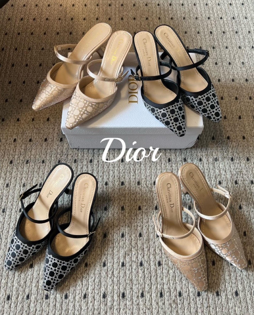 Dior 디올 슬링백 샌들 (+2type)