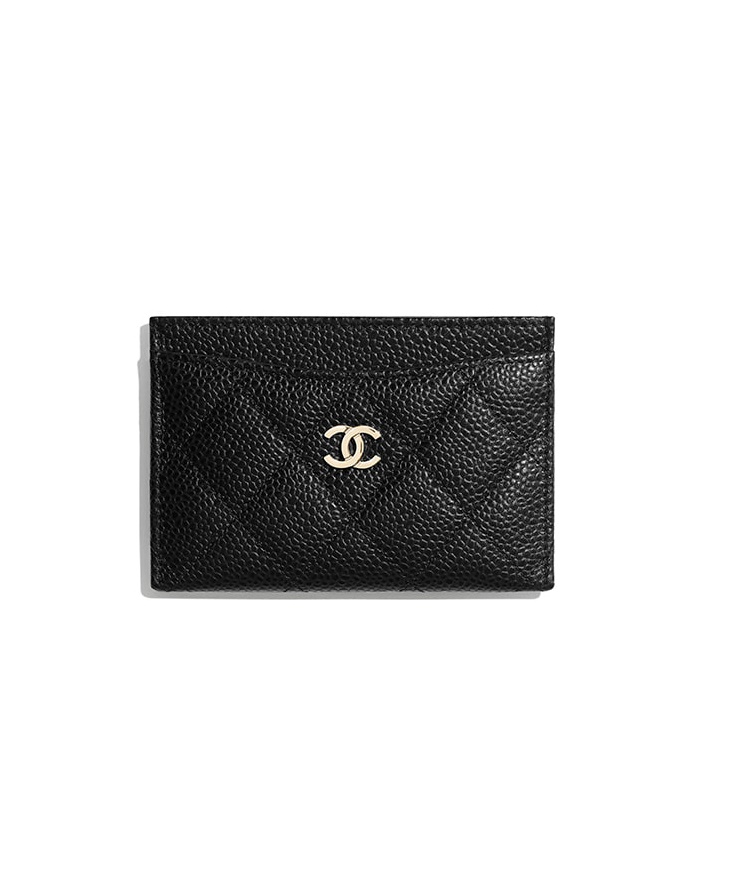 CHANEL 샤넬 카드지갑 캐비어