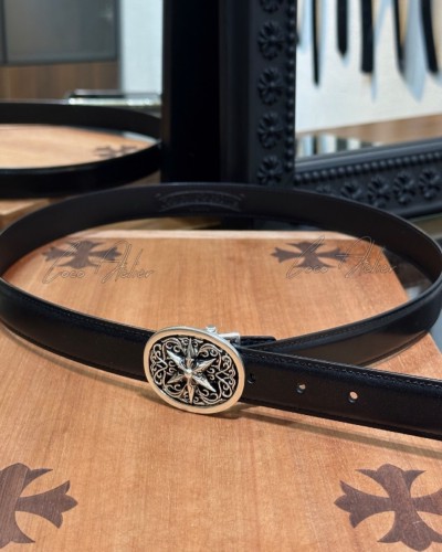 Chrome Hearts 크롬하츠 원형 버클 벨트