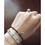 Chrome Hearts 크롬하츠 팬던트 실 팔찌