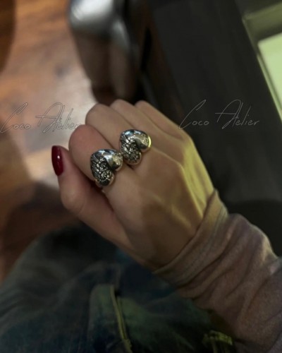 Chrome Hearts 크롬하츠 십자가하트 반지