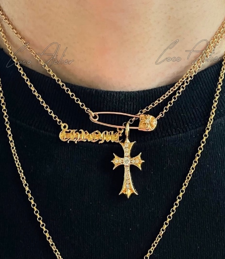 Chrome Hearts 크롬하츠 레터링 목걸이(+2type)