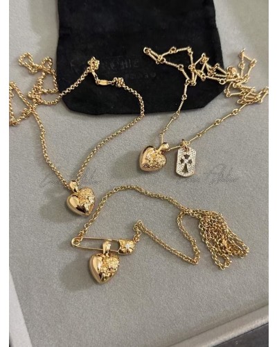 Chrome Hearts 크롬하츠 십자가하트 목걸이(+3type)