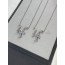 Chrome Hearts 크롬하츠 옷핀 더블 타이니 파베 목걸이(+2type)