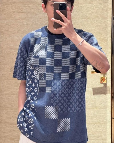 LV 루이비통 모노그램 블루 반팔 티셔츠